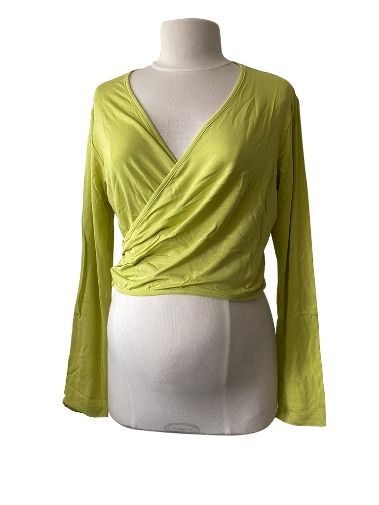 Cardigan (Wrap) met lange mouw New Soft V1110 (Wrap) met lange mouw
