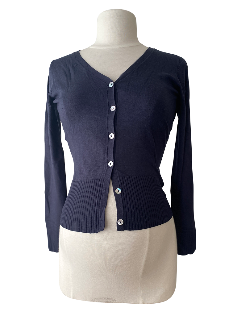ZILCH CARDIGAN BASIC Golf NAVY