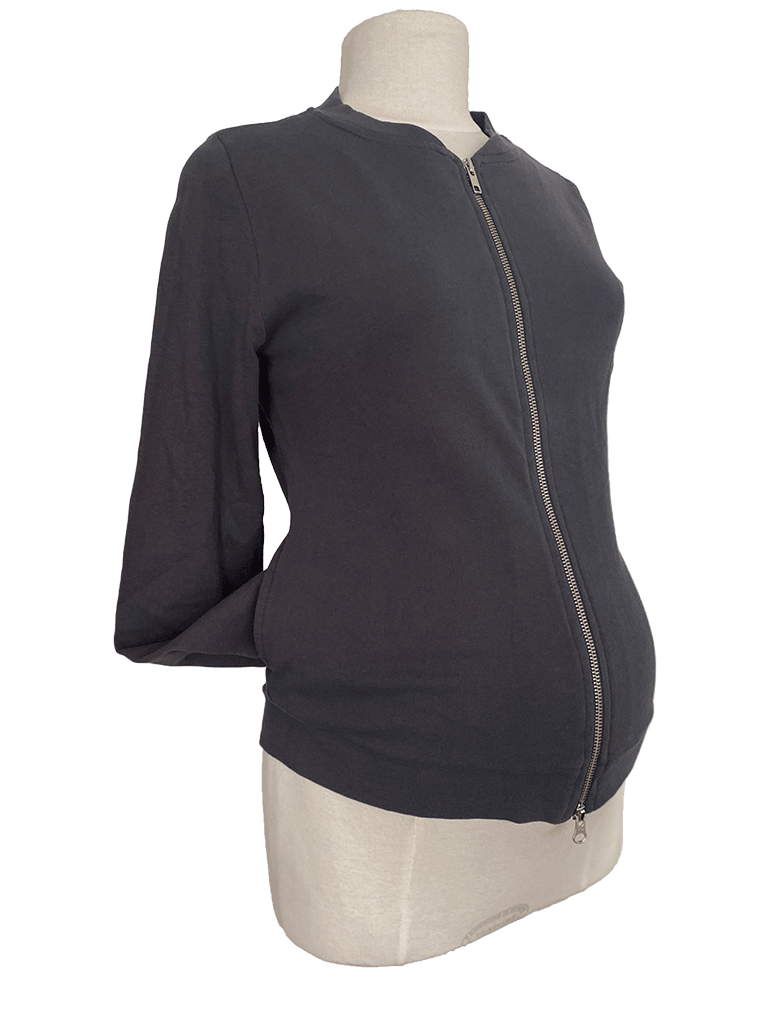 Sweat Jacket Jess Dark Grey