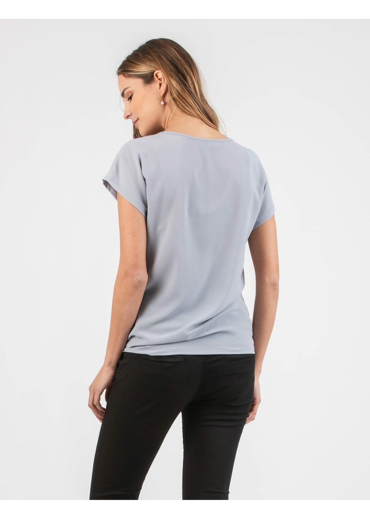 ATTESA Blouse met striekje