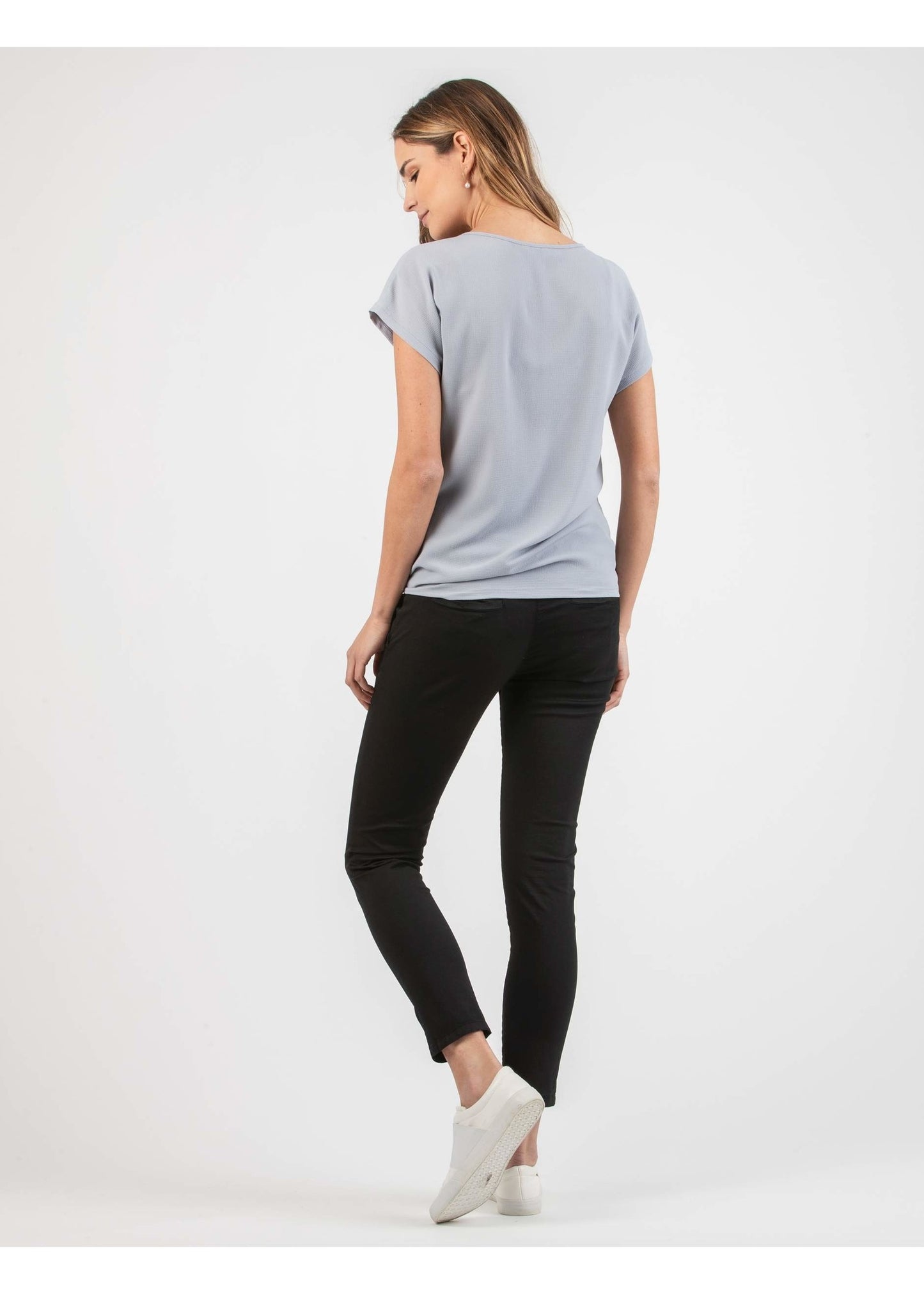 ATTESA Blouse met striekje