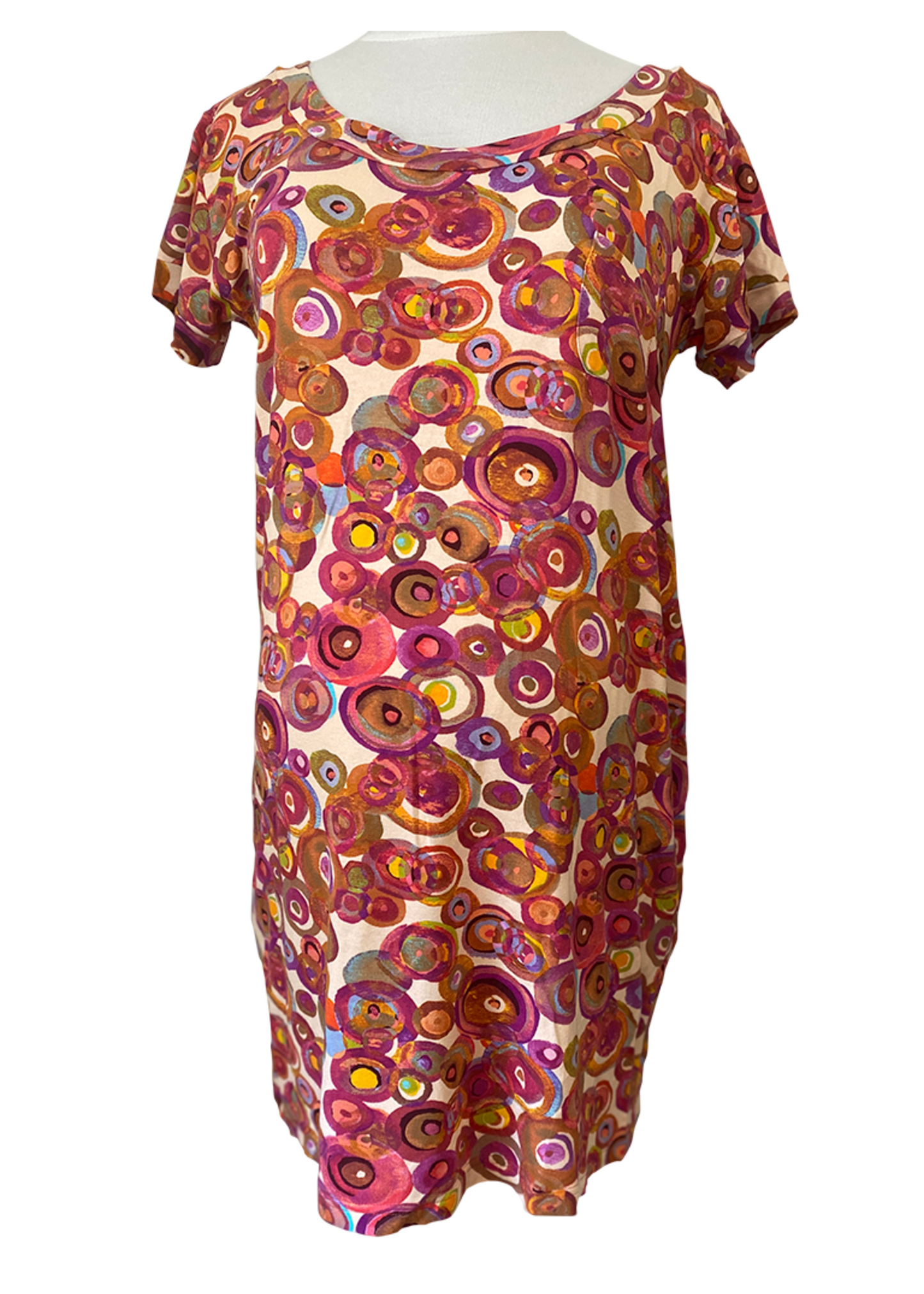 BLISS Dress Paprika/Laguna Angie