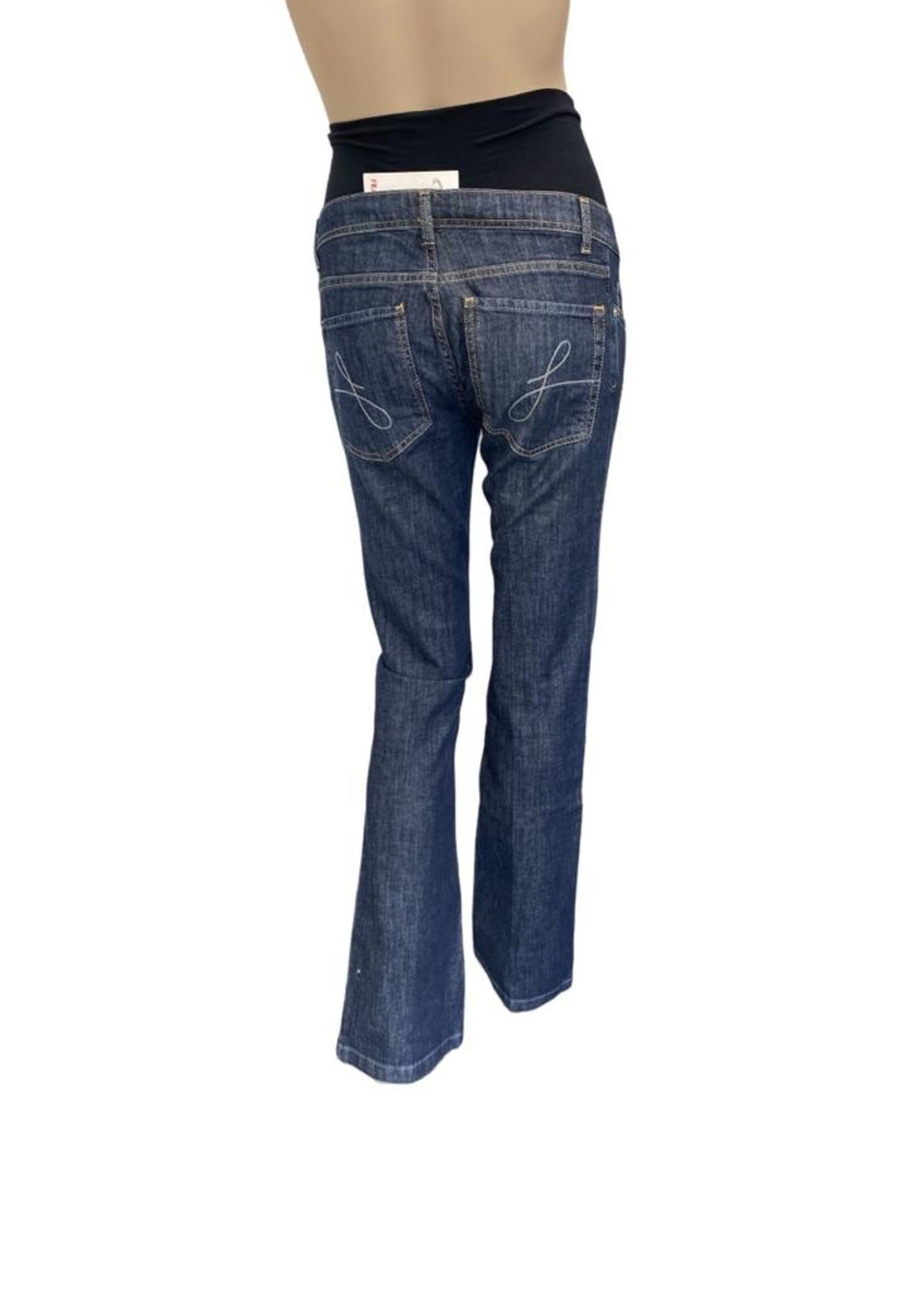 FRAGILE JEANS BAHIRA Dark Trousers