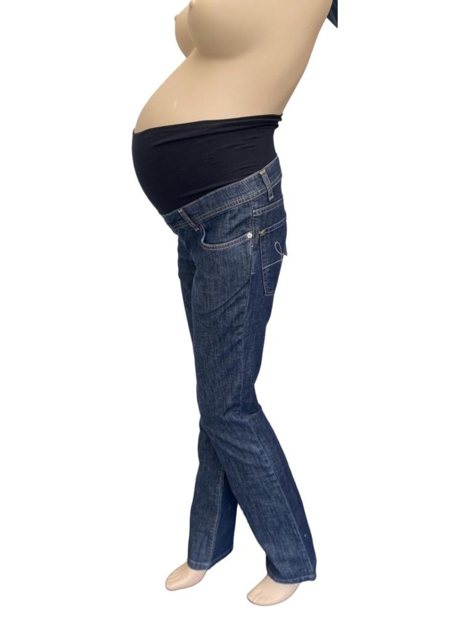 FRAGILE JEANS BAHIRA Dark Trousers