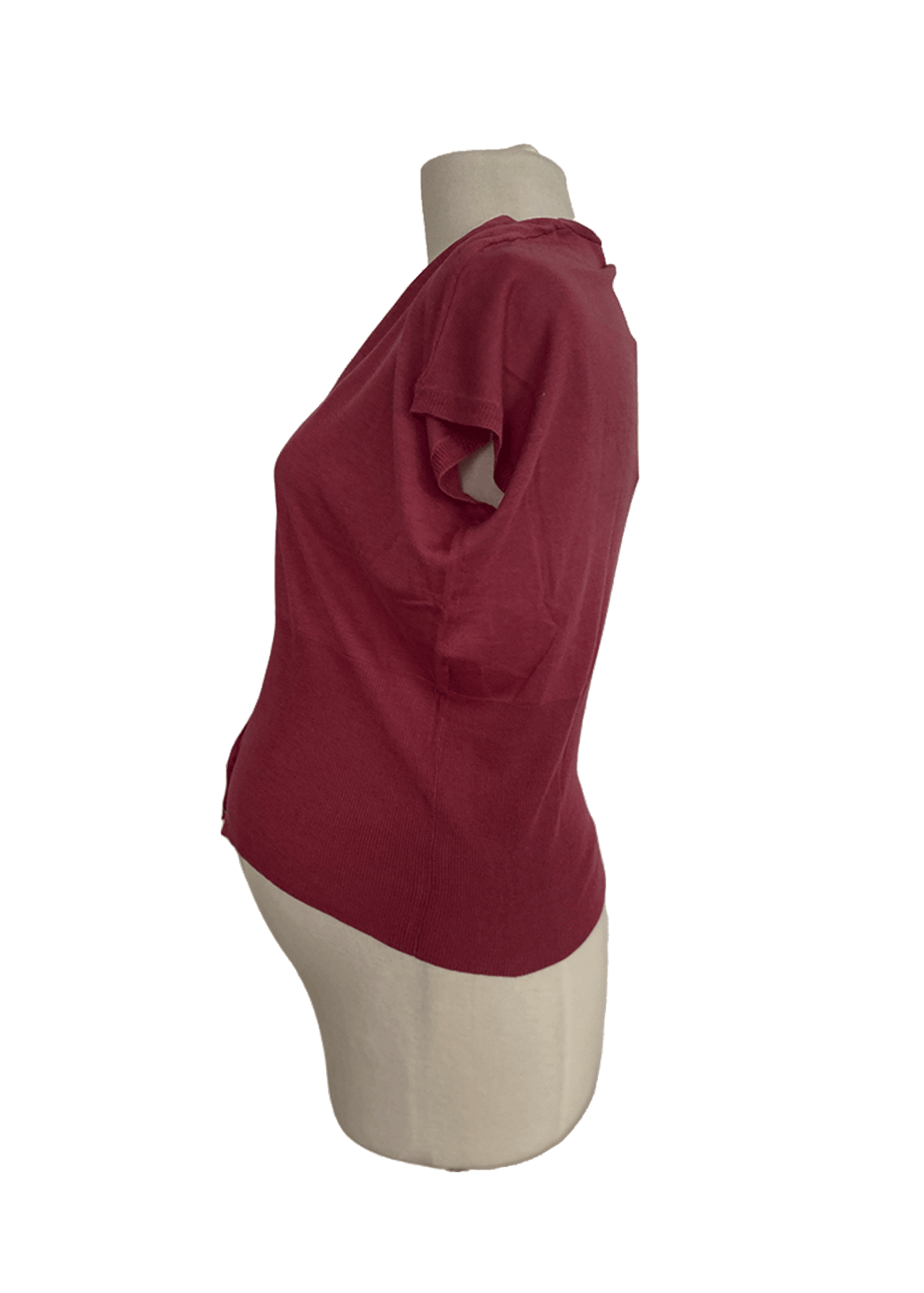 FRAGILE Sleevless CARDIGAN Silk