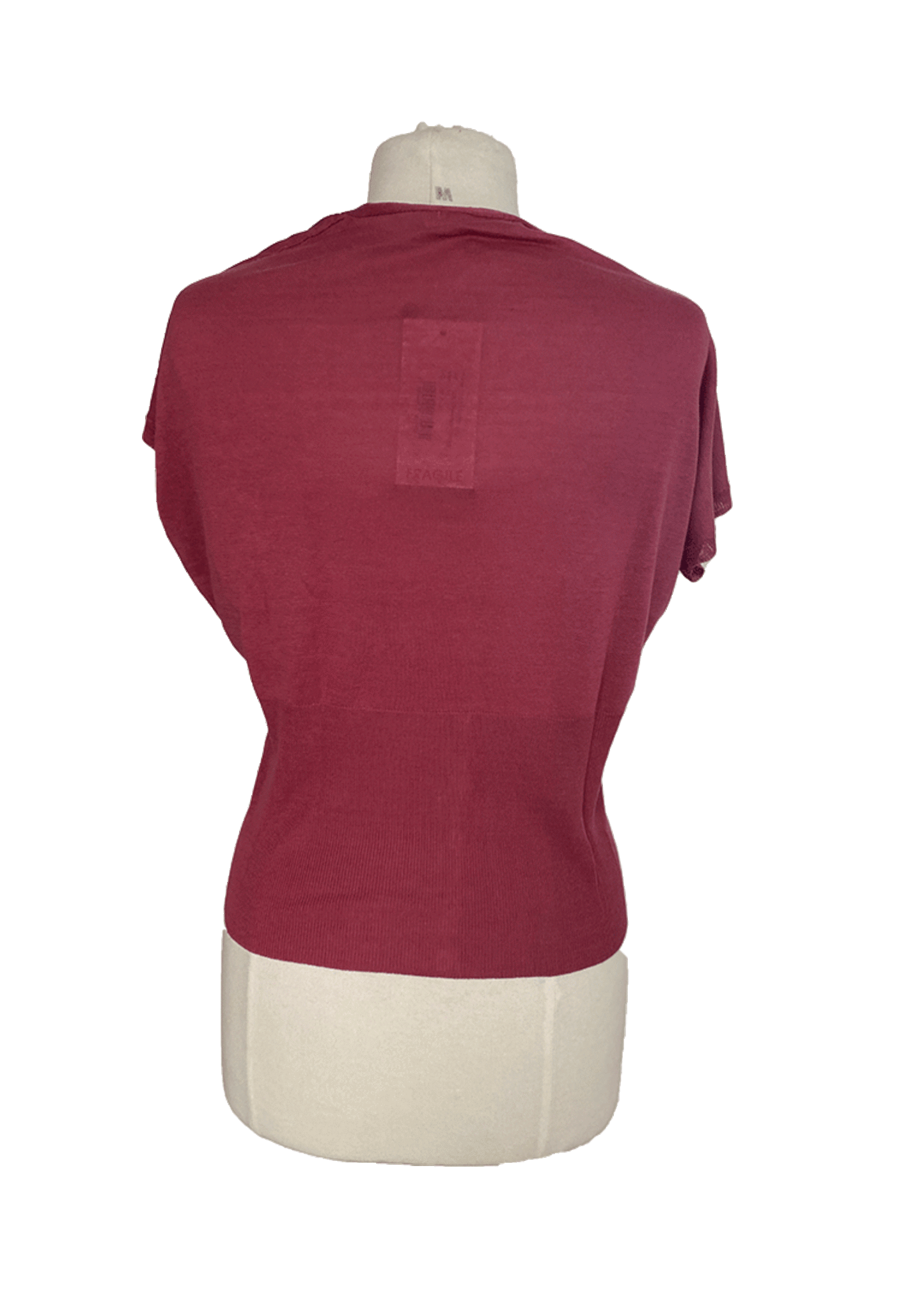 FRAGILE Sleevless CARDIGAN Silk
