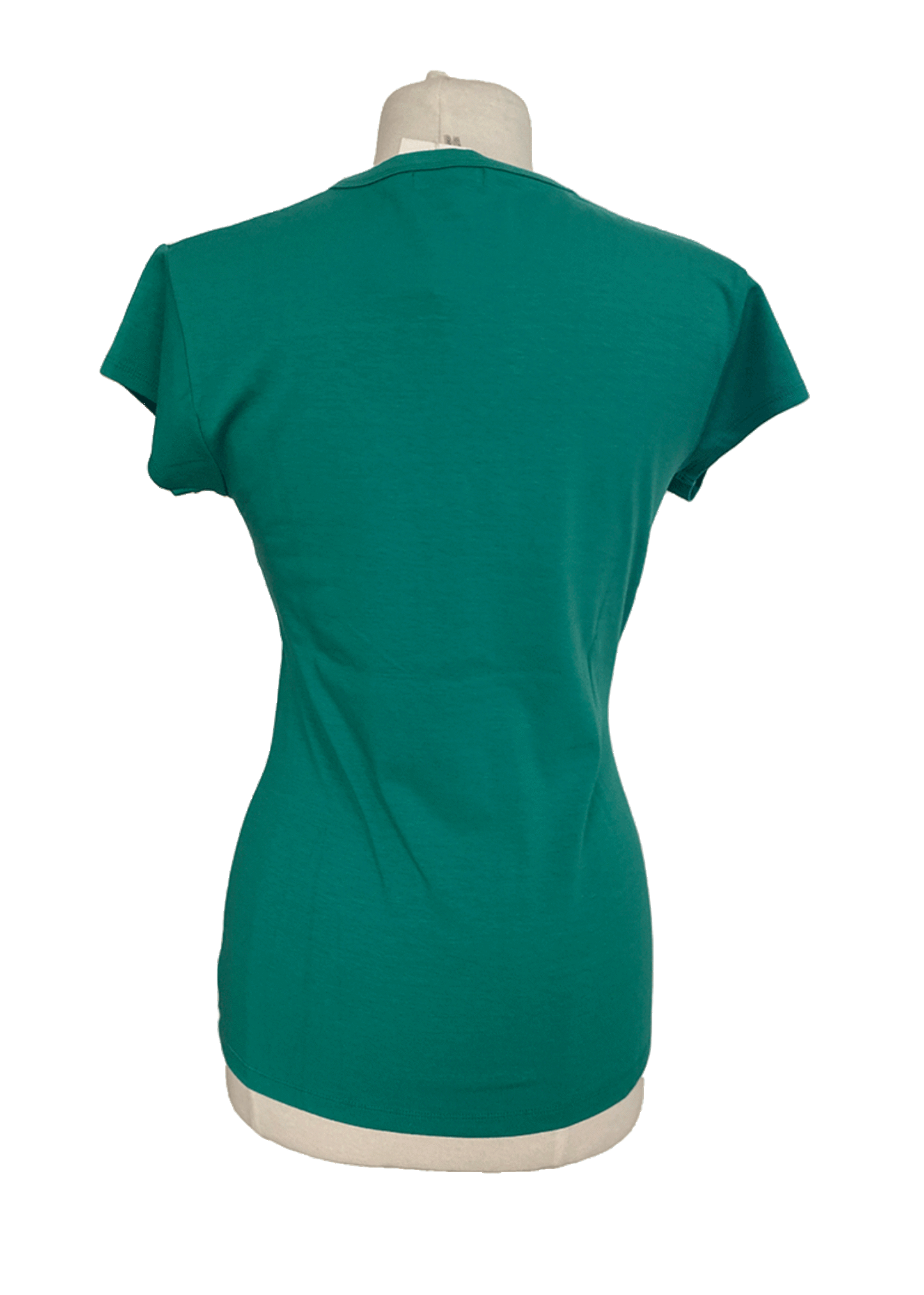 FRAGILE Zwangerschaps shirt Cotton Jersey Aqua