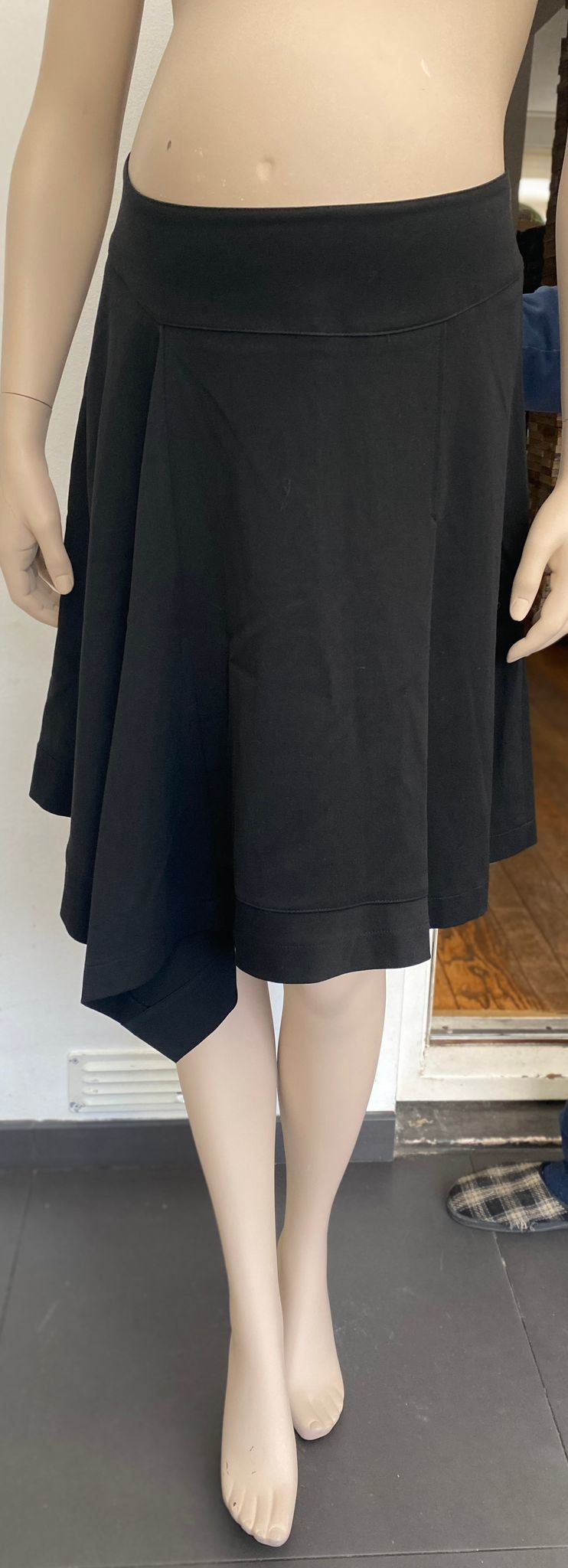 FRAGILE Zwangerschapsrok Strange Skirt Zwart XXL Assymetrisch