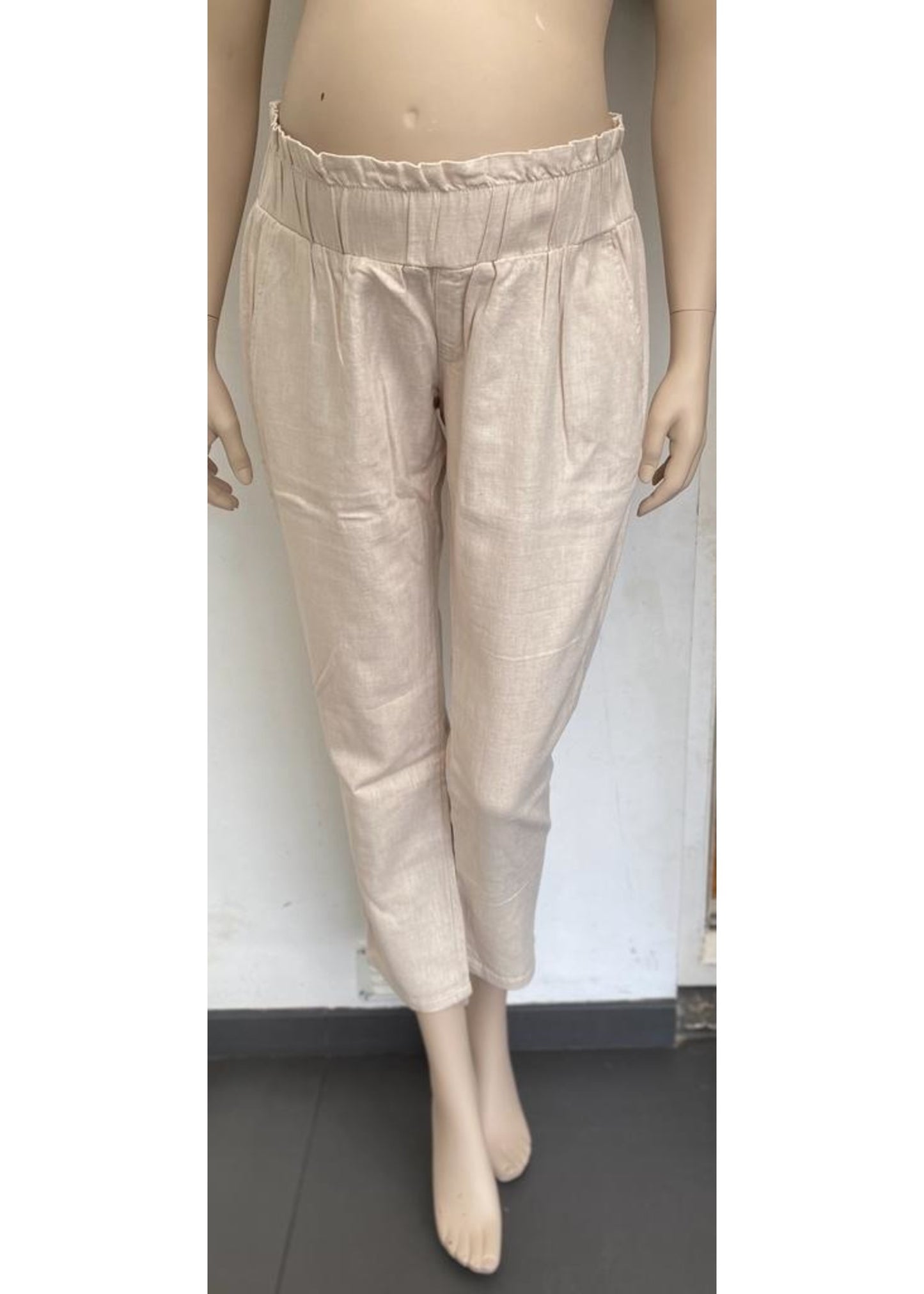 LOVE2WAIT Loose 7/8 Pants Linnen