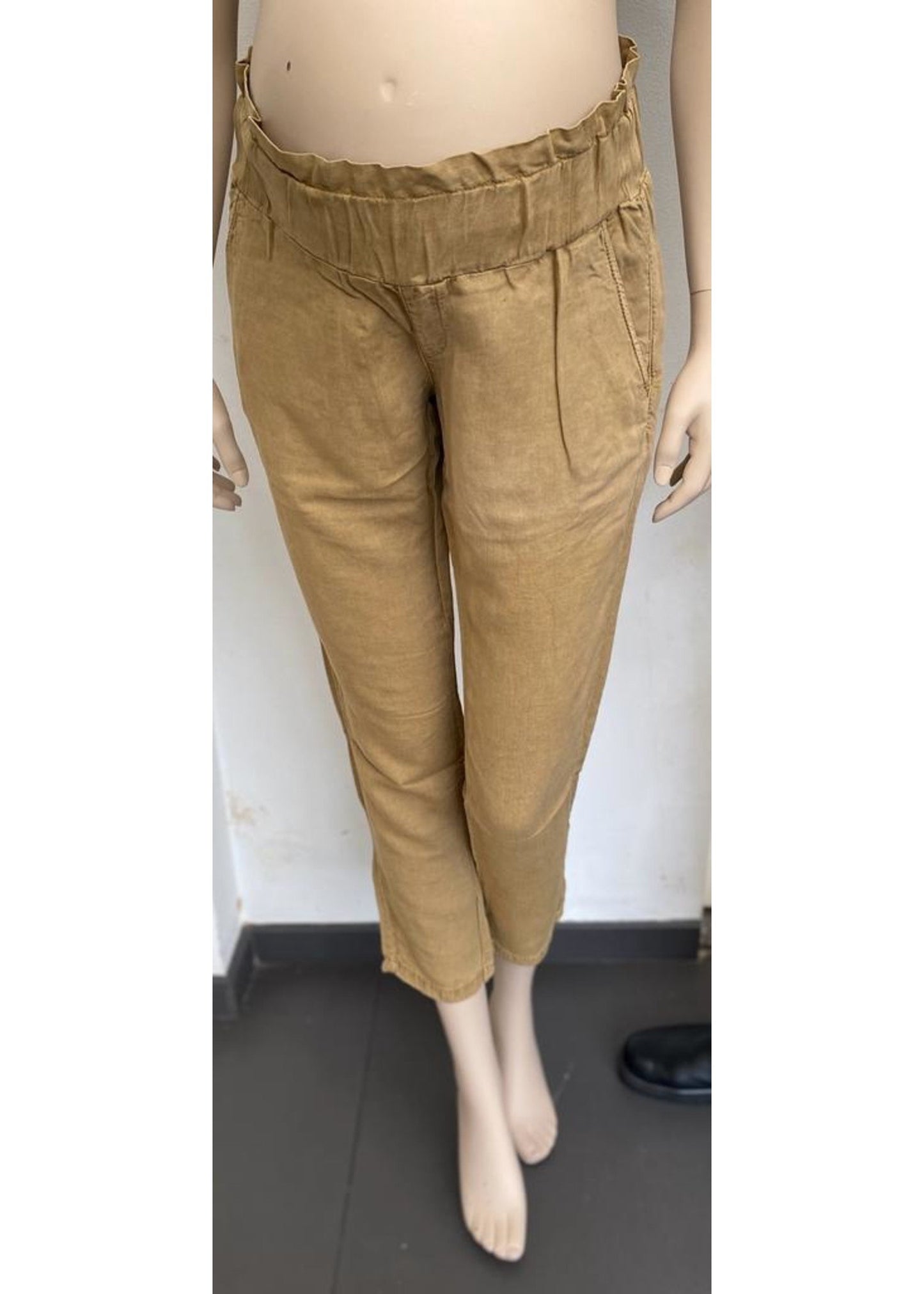 LOVE2WAIT Loose 7/8 Pants Linnen
