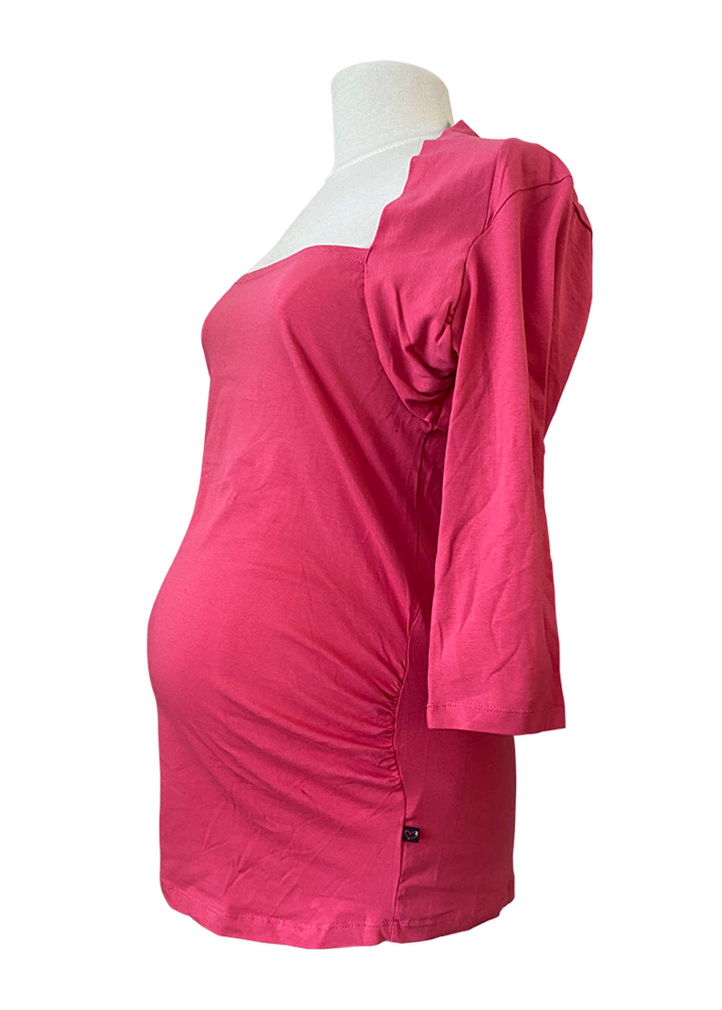 LOVE2WAIT Zwangerschapsblouse met psudo bolero, Fuchisa
