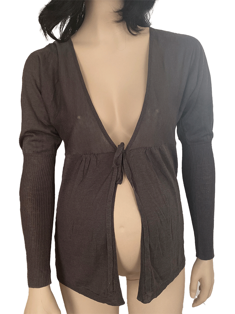 FRAGILE Silk Butterfly Cardigan