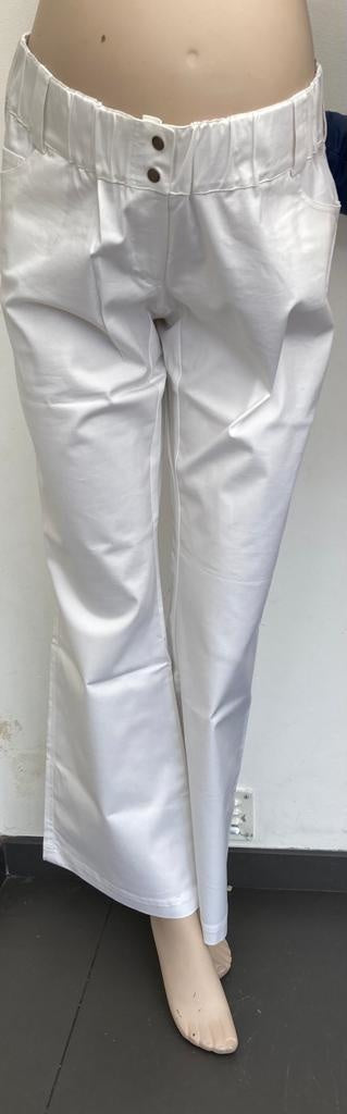 FRAGILE LONG COTTON TROUSER WHITE