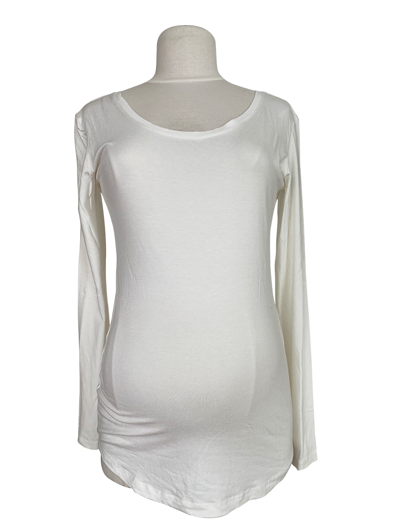 NOPPIES Shirt long sleeves wide neckline Lely