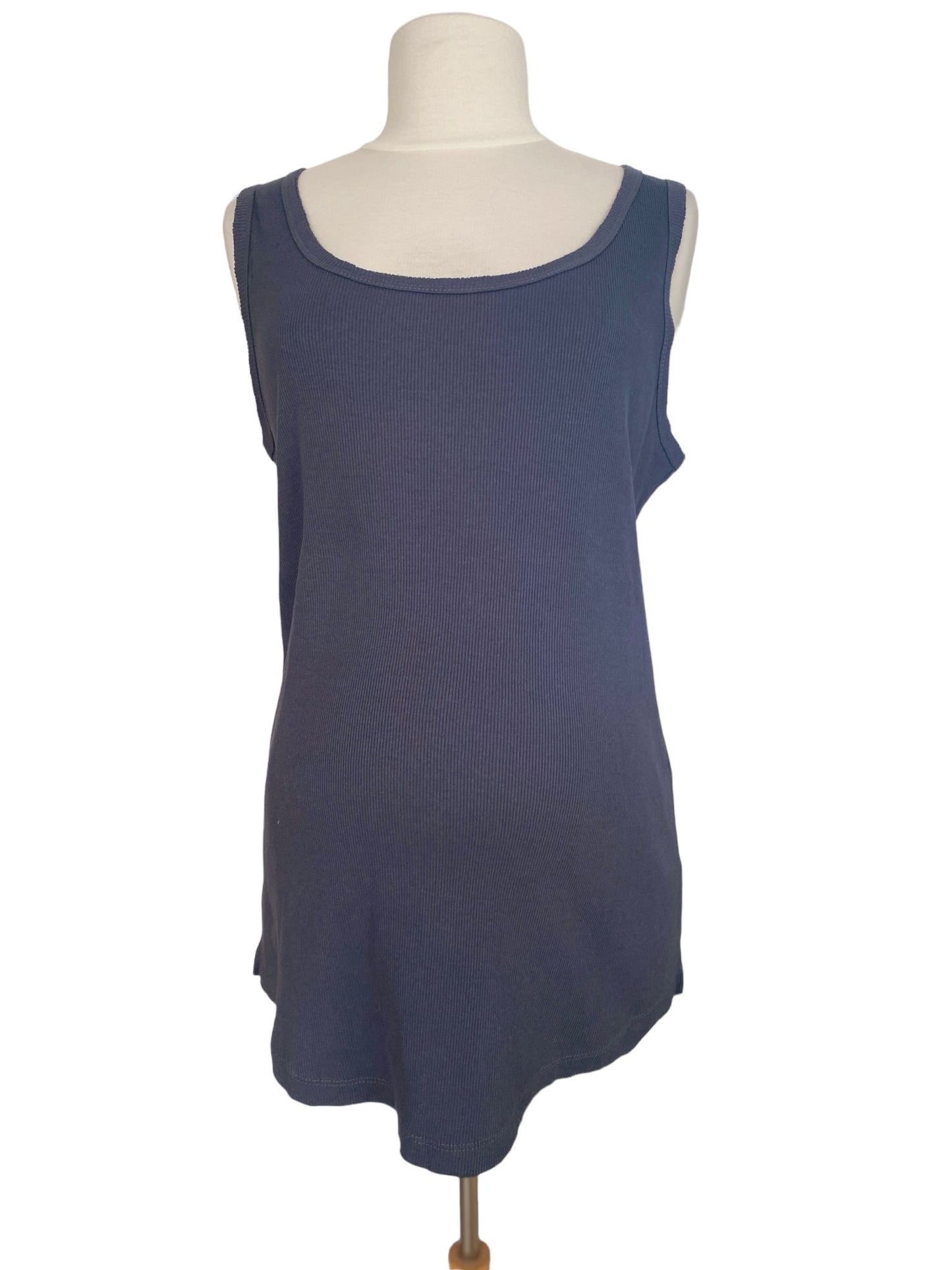 NOPPIES Zwangerschaptop TOP Rib Rotterdam Dark Shadow