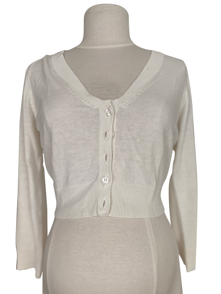 QUEEN MUM Cardigan Cropped Golf