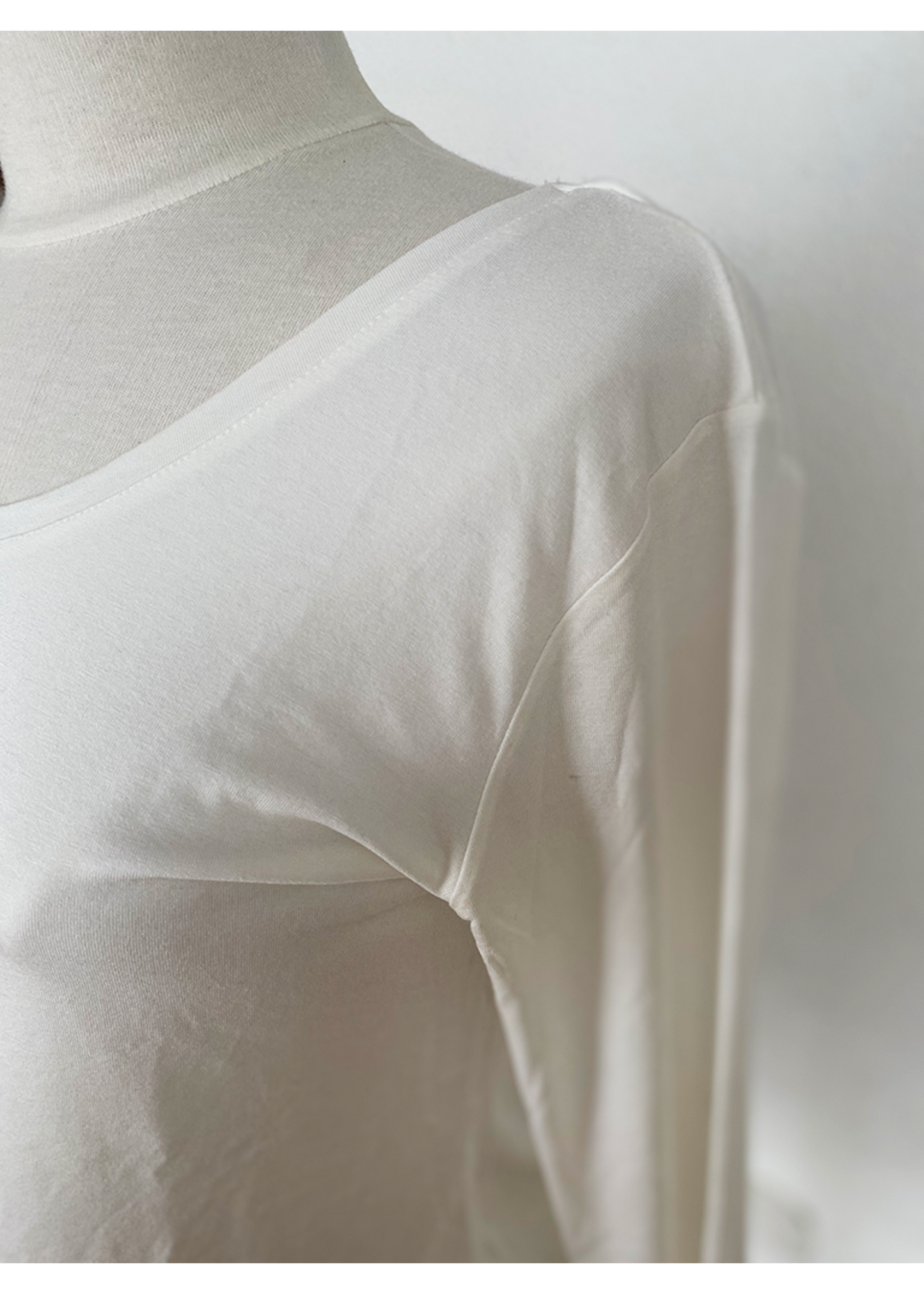 NOPPIES Shirt long sleeves wide neckline Lely