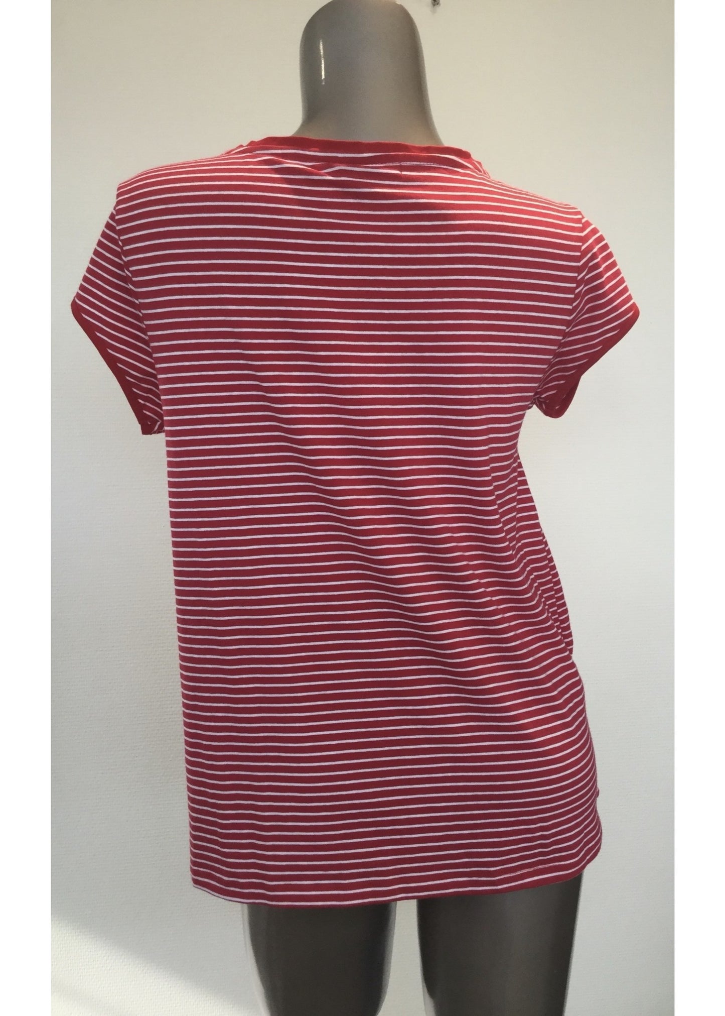 OHMA STRIPED NURSING TEE