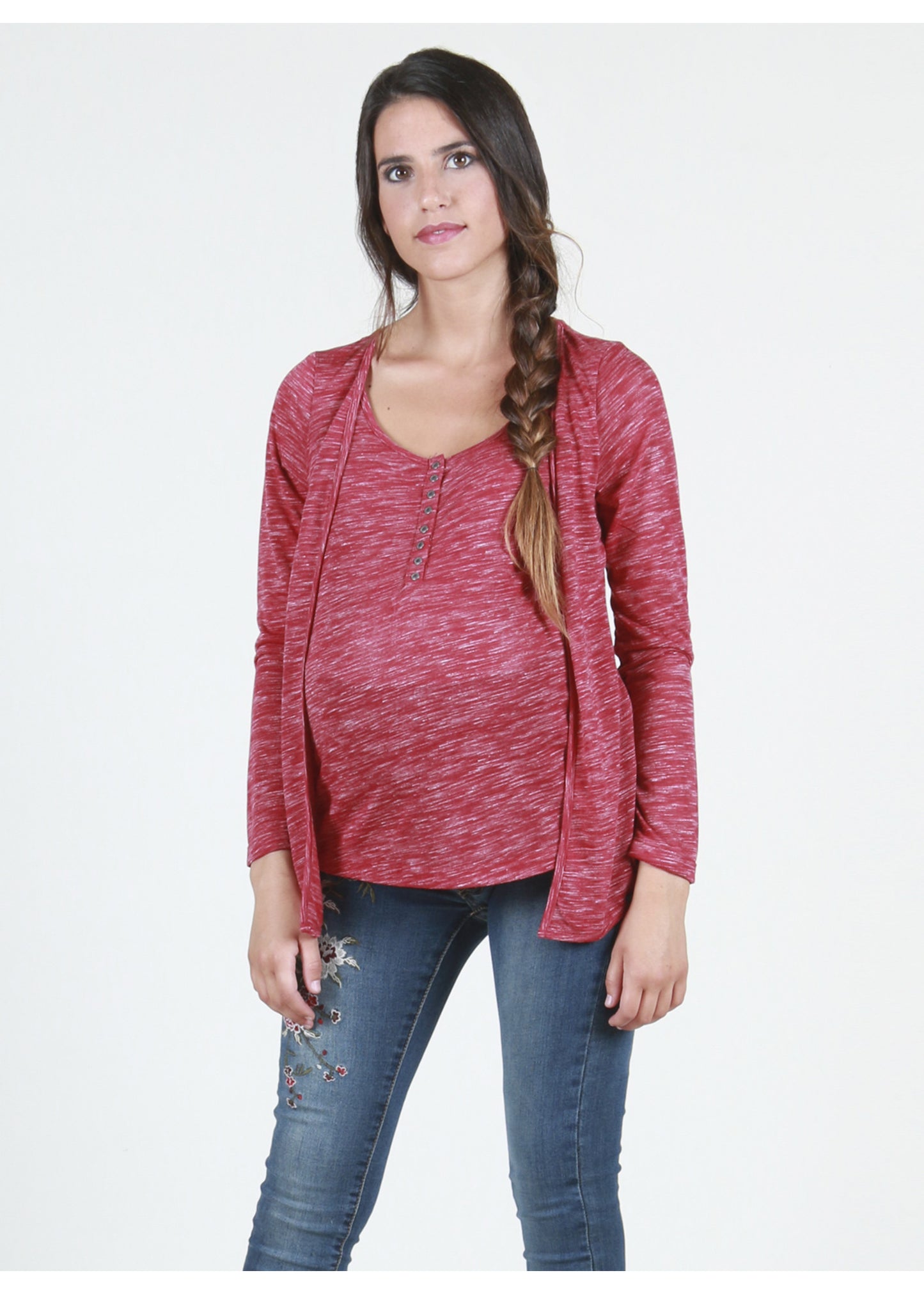 OHMA Top met Psudo vest