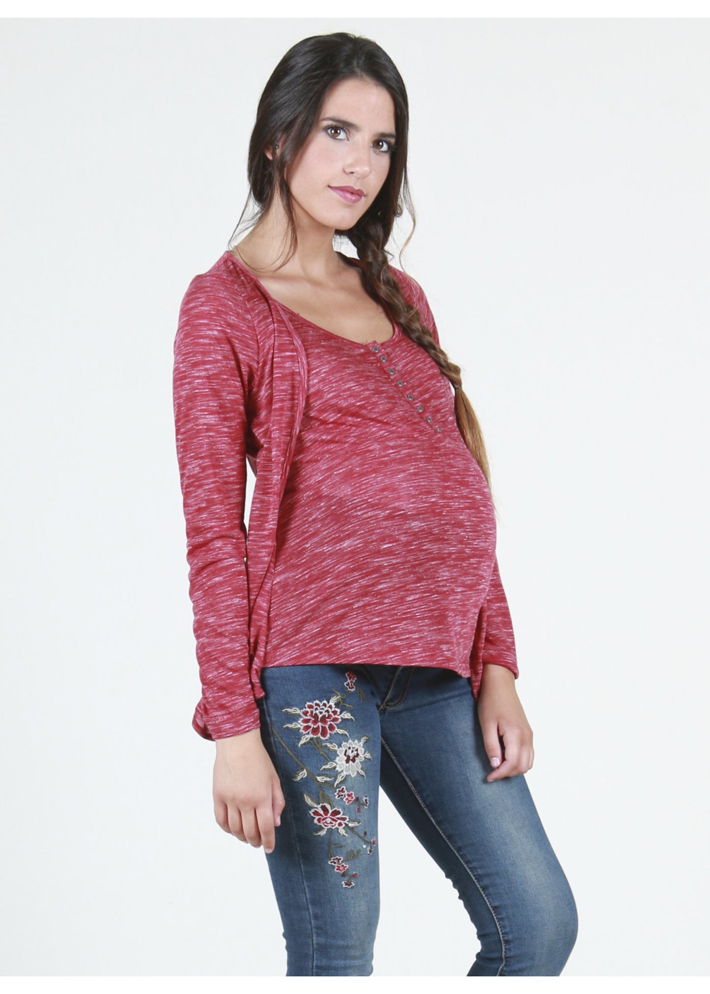 OHMA Top met Psudo vest
