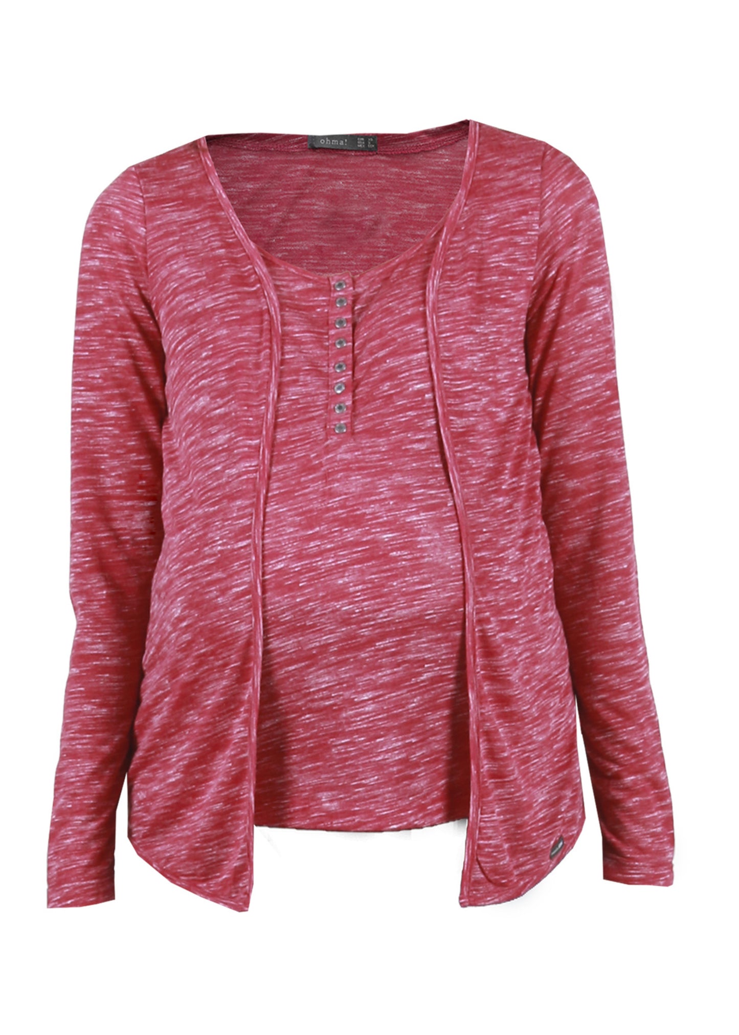 OHMA Top met Psudo vest