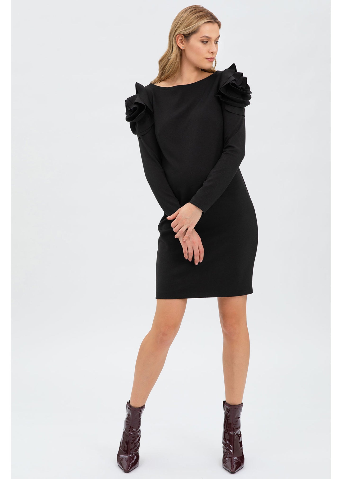 PIETRO BRUNELLI DRESS CAPRI LONG SLEEVE