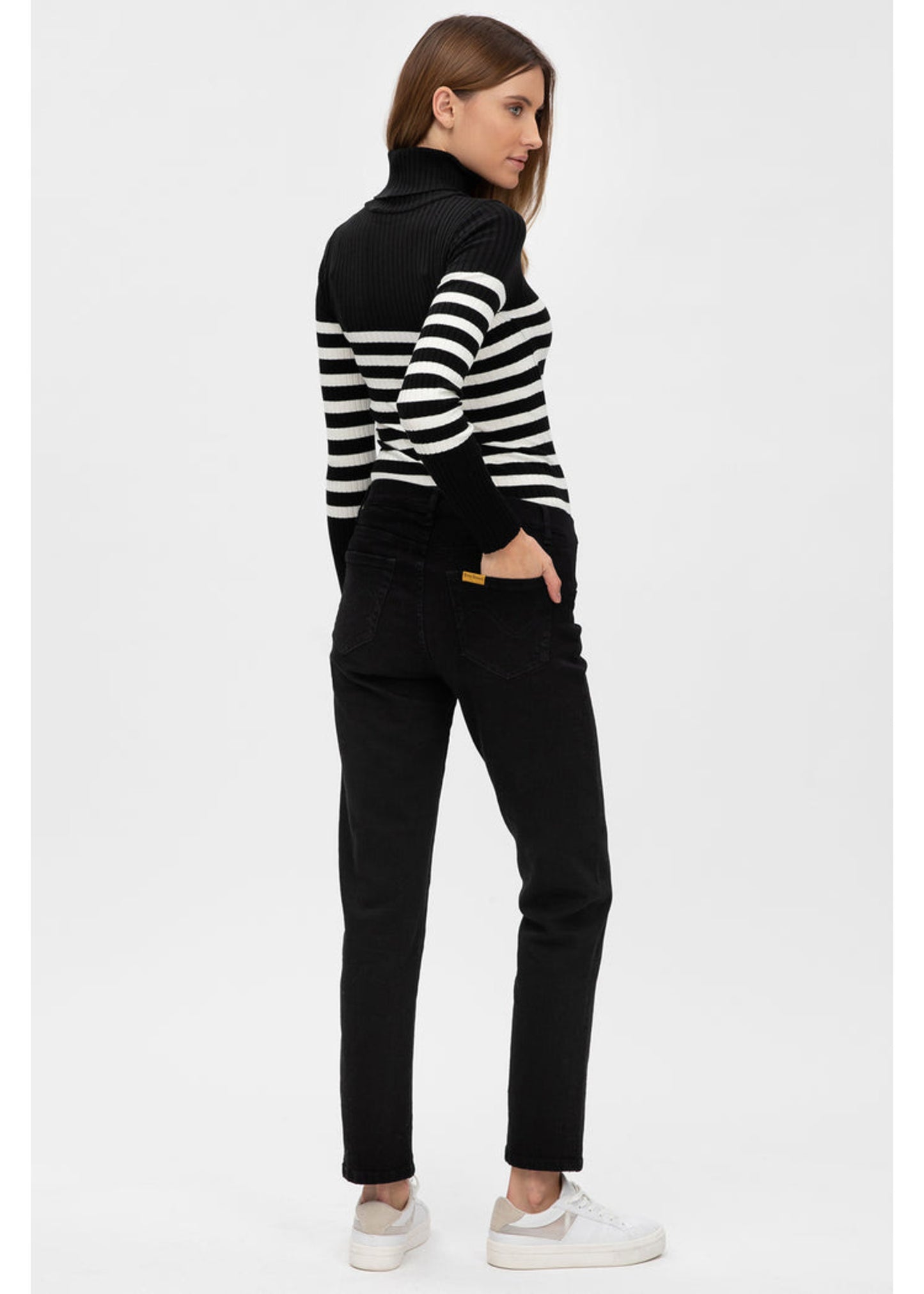 PIETRO BRUNELLI ZWANGERSCHAPSJEANS BOYFRIEND JEANS