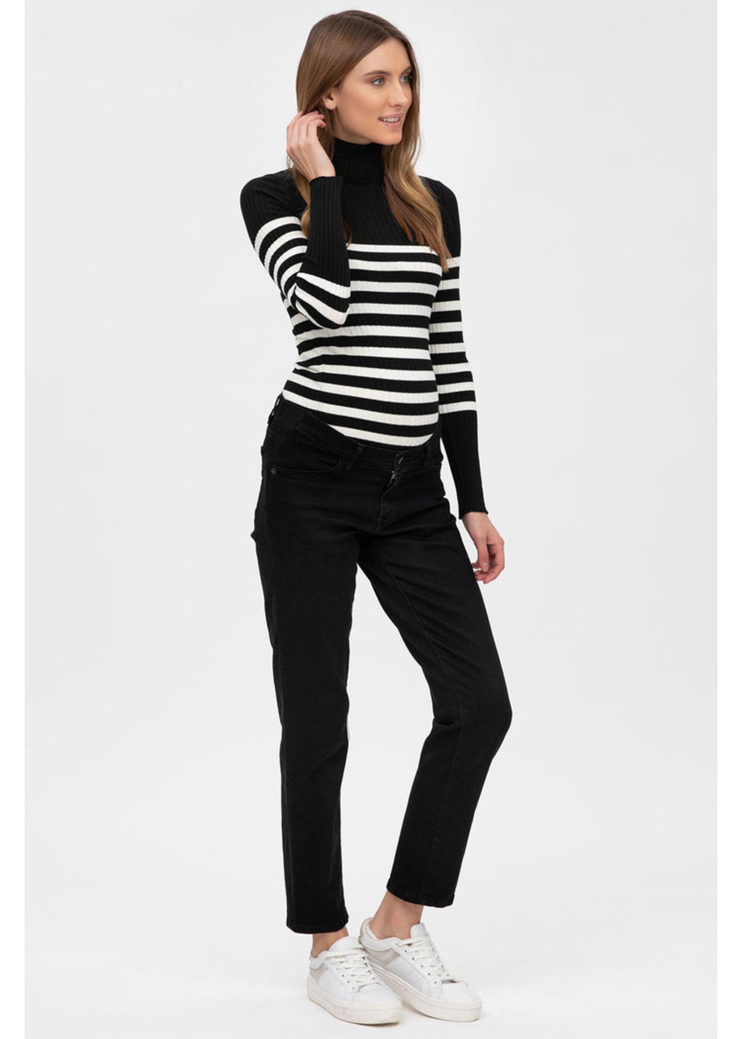 PIETRO BRUNELLI ZWANGERSCHAPSJEANS BOYFRIEND JEANS