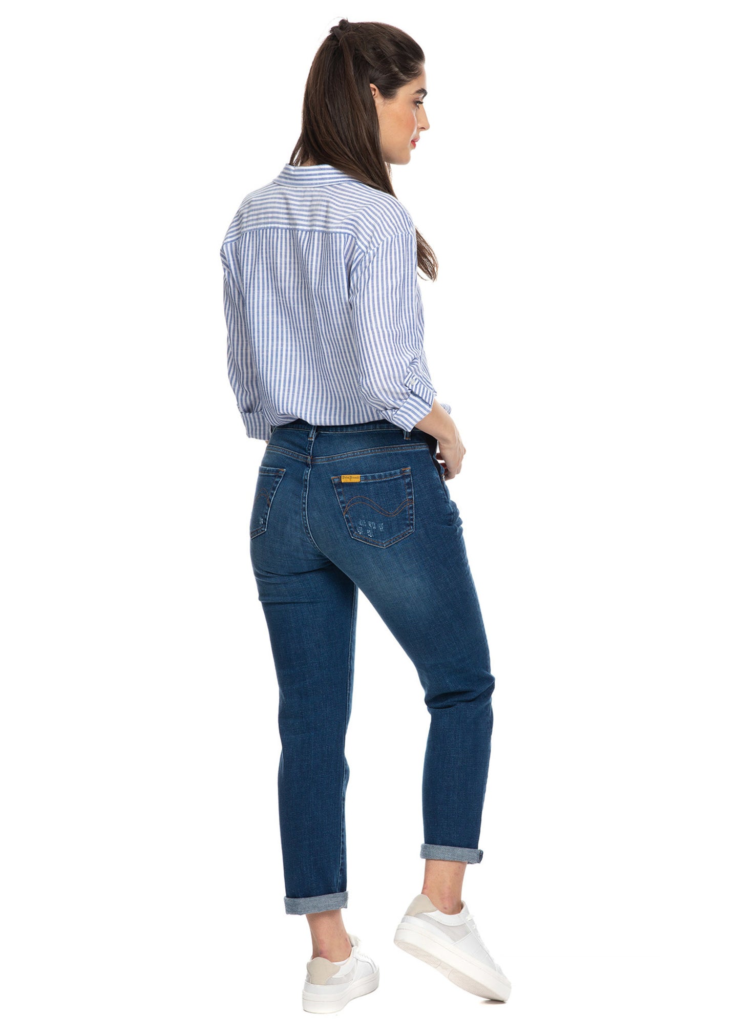 PIETRO BRUNELLI ZWANGERSCHAPSJEANS BOYFRIEND JEANS