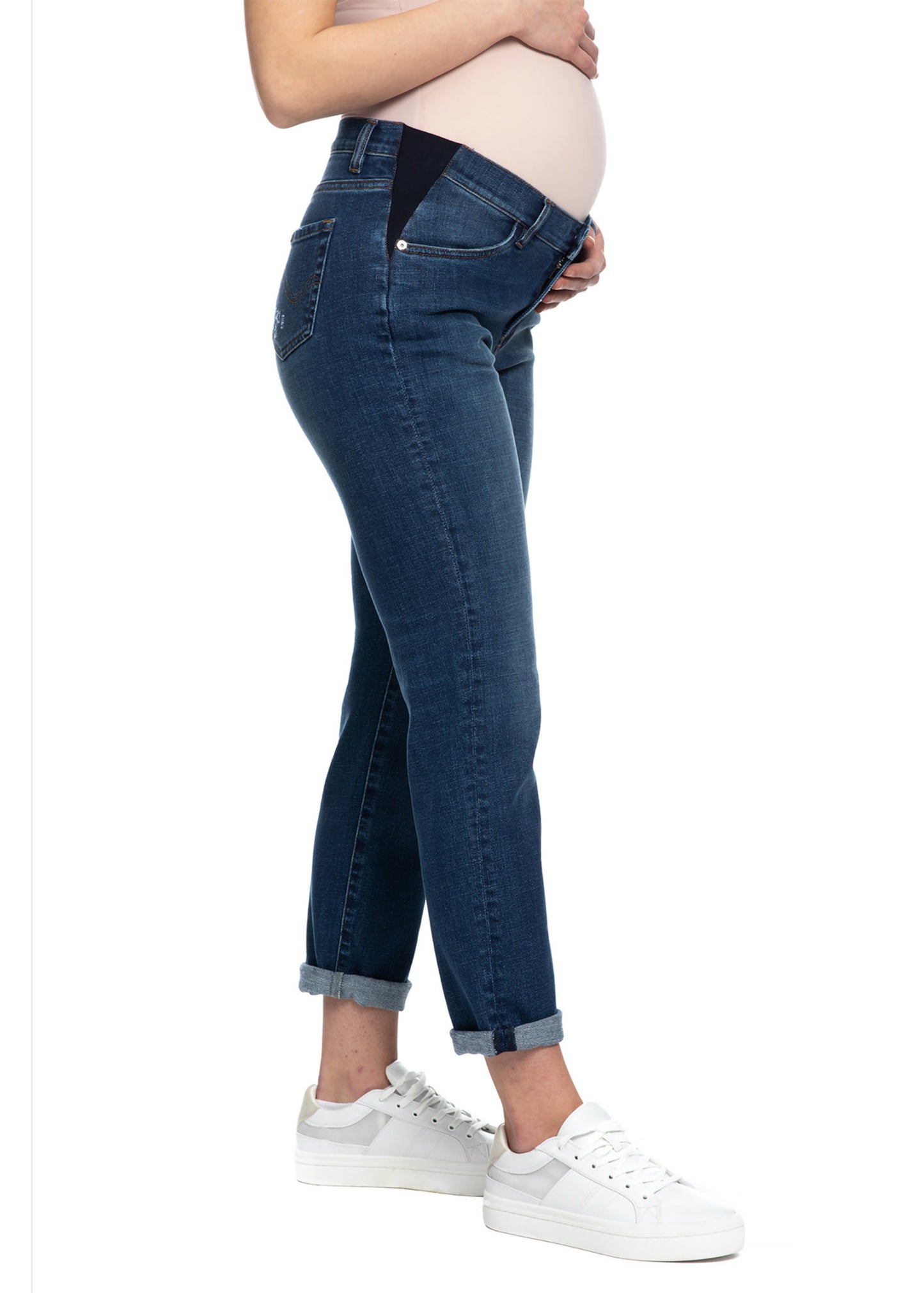 PIETRO BRUNELLI ZWANGERSCHAPSJEANS BOYFRIEND JEANS