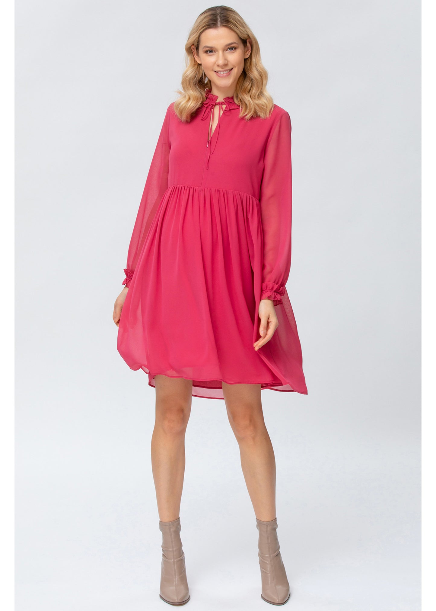 PIETRO BRUNELLI MILKY DRESS MATILDE
