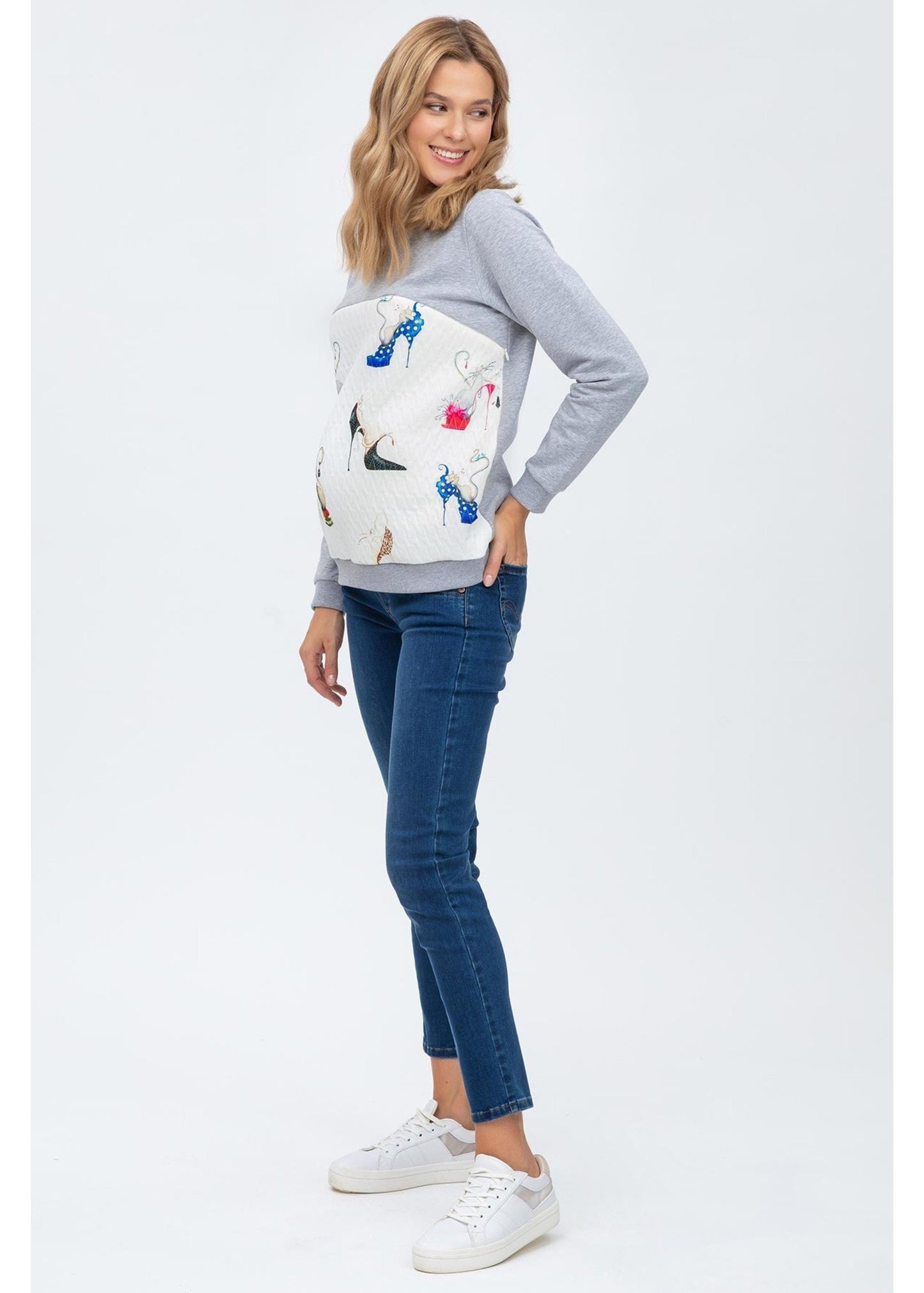 PIETRO BRUNELLI SWEATER MILKY SHIRTS SANTA MONICA