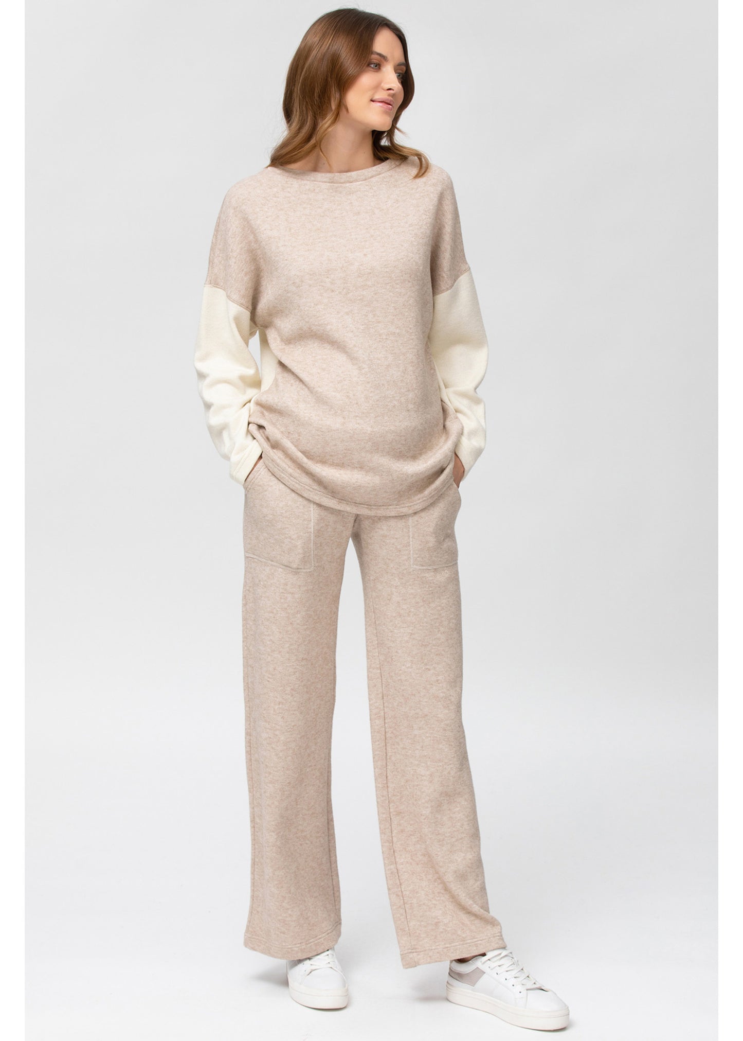 PIETRO BRUNELLI Low rise PANTS COZY