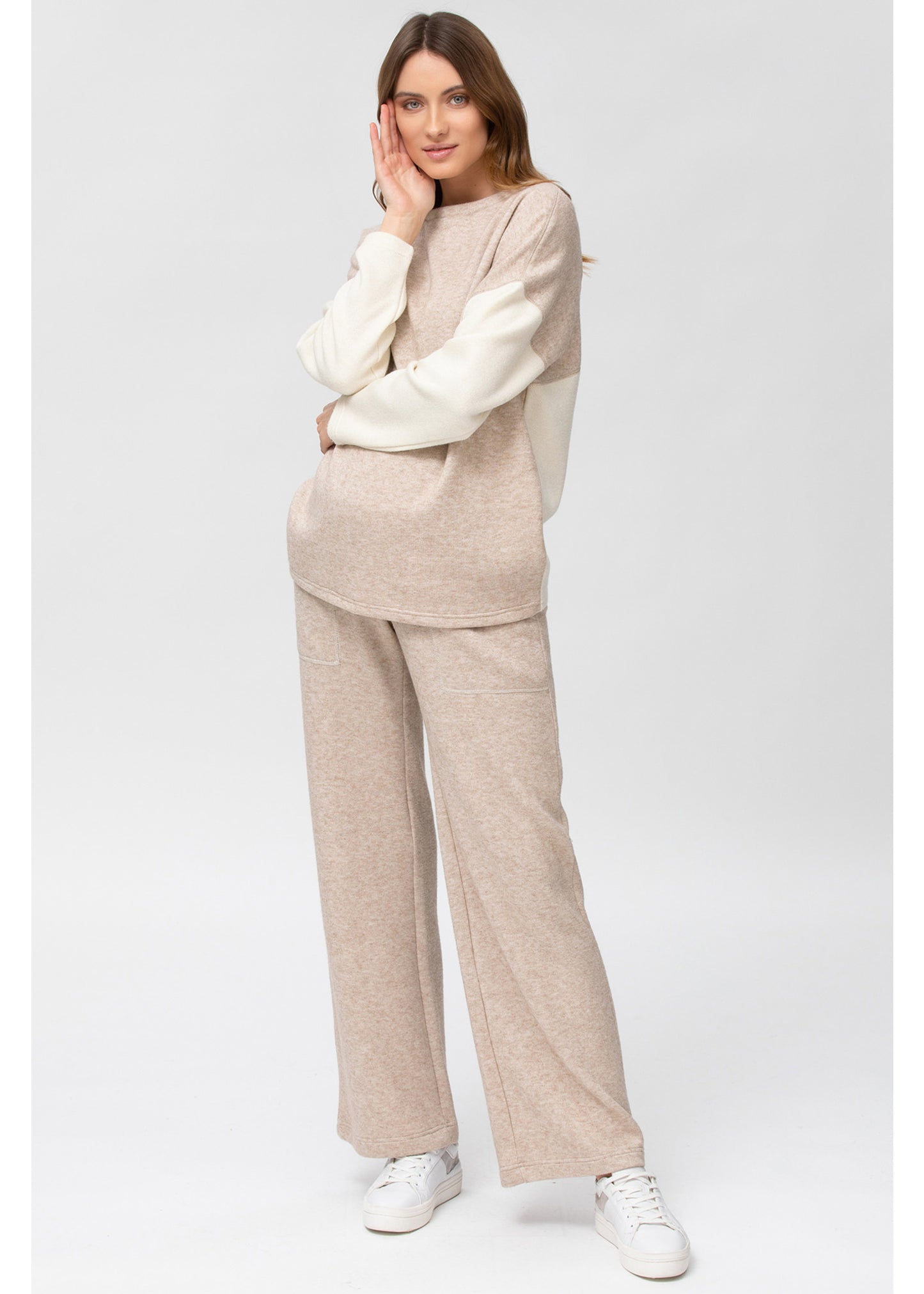 PIETRO BRUNELLI Low rise PANTS COZY