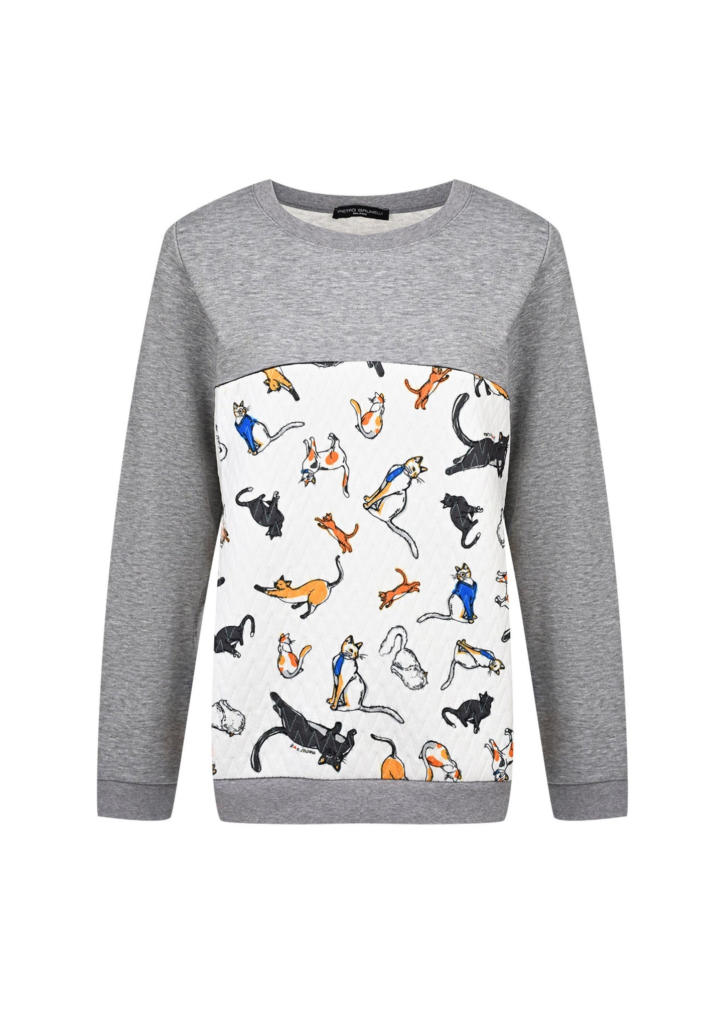 PIETRO BRUNELLI SWEATER MILKY SHIRTS SANTA MONICA