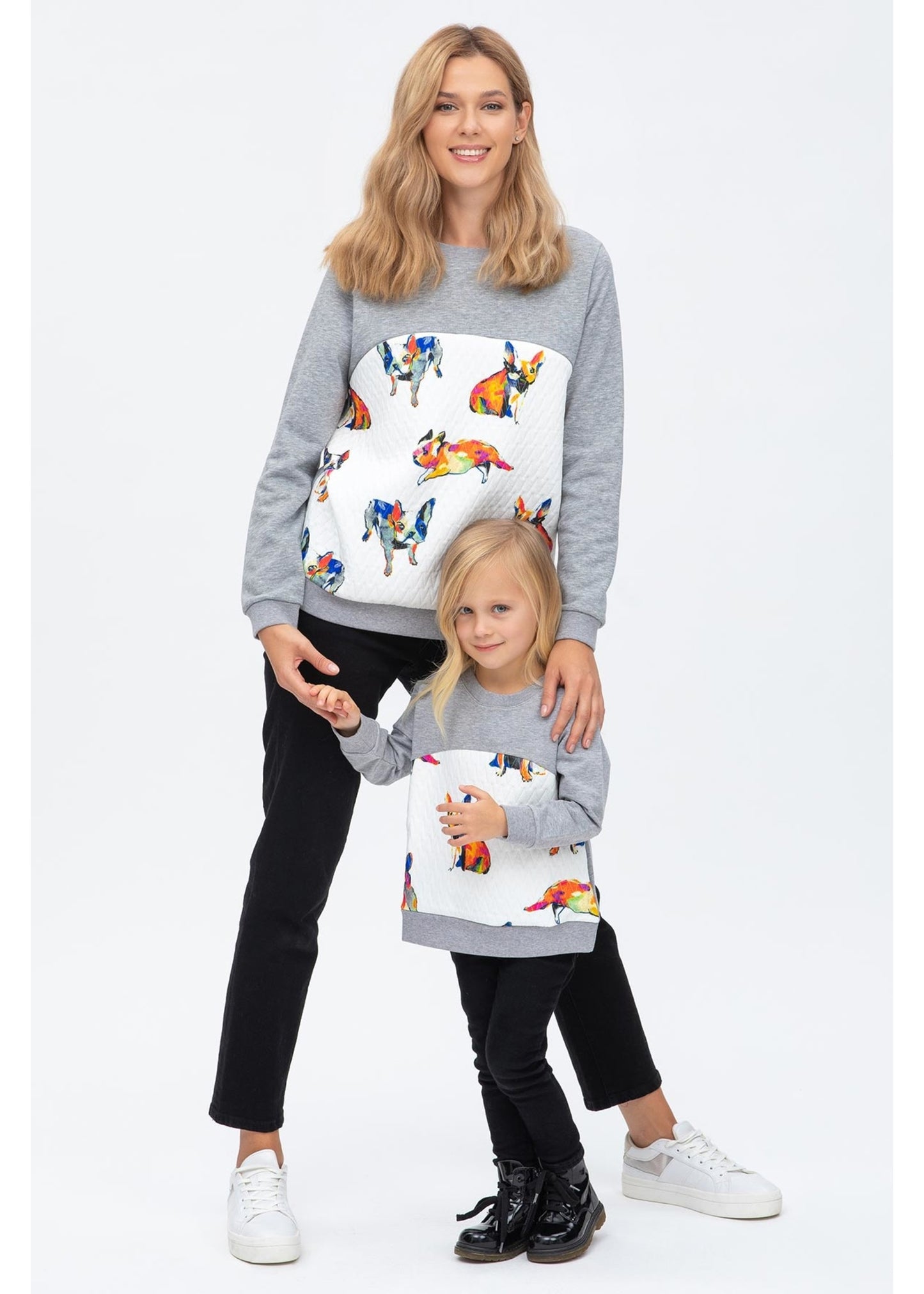 PIETRO BRUNELLI PEUTER EN KIND SWEATER SANTA MONICA