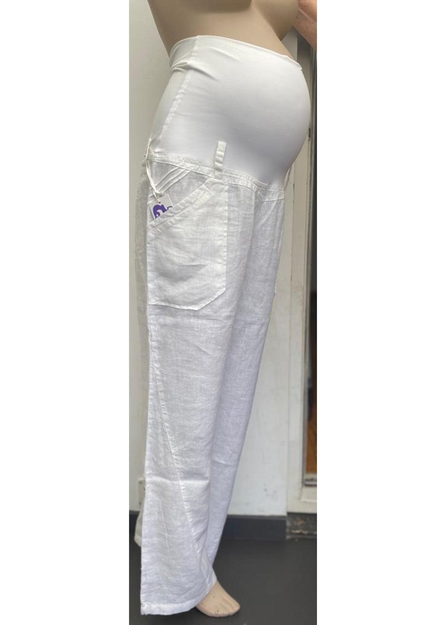 QUEEN MUM PANTS LINNEN