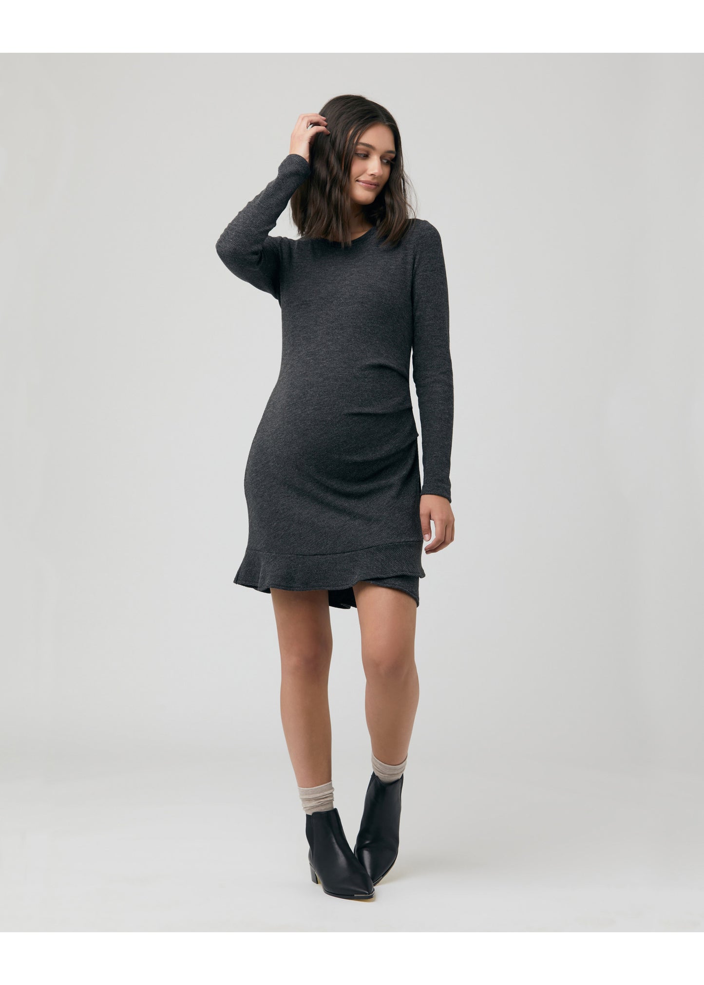 RIPE Evie Frill Hem Dress
