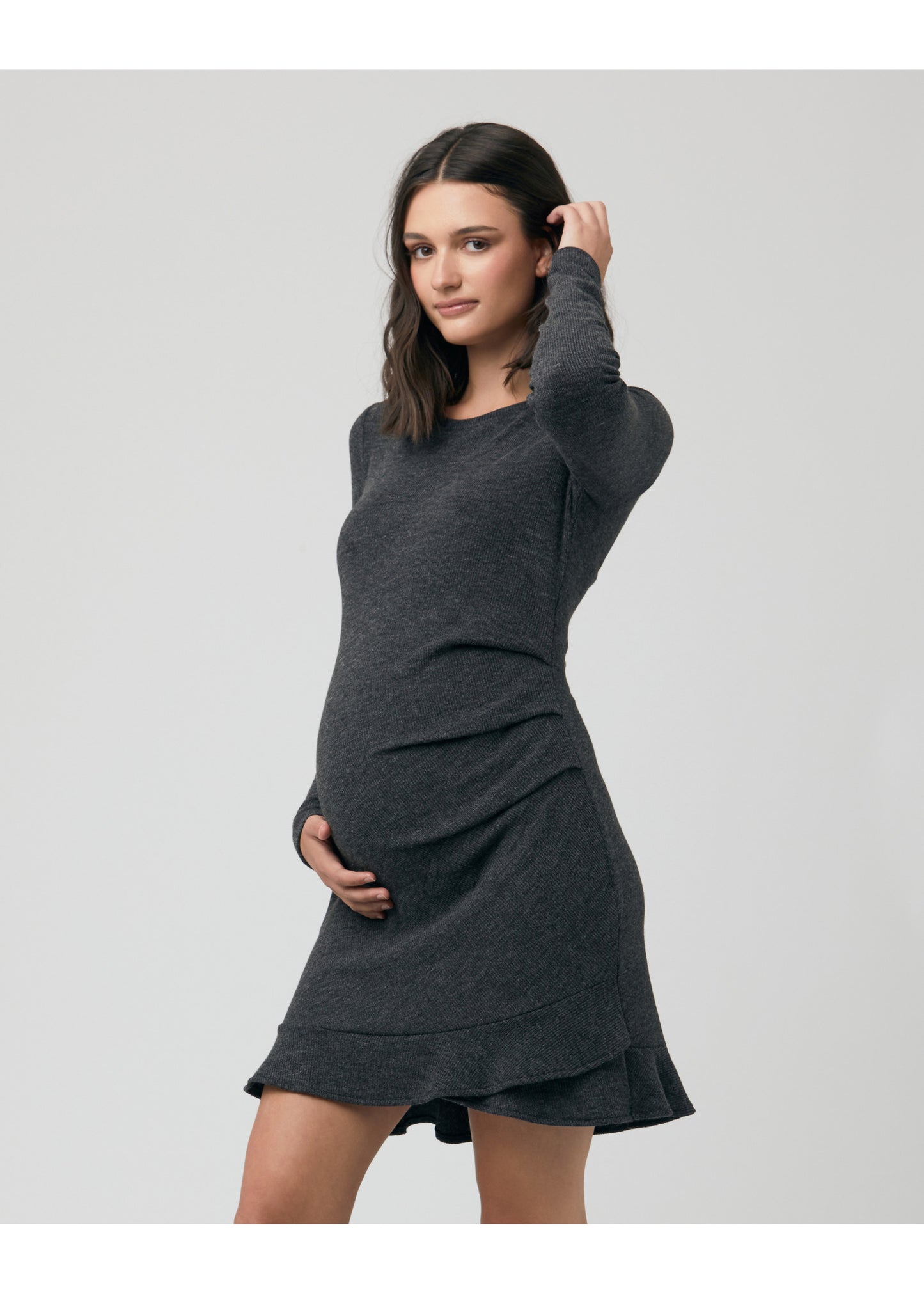 RIPE Evie Frill Hem Dress