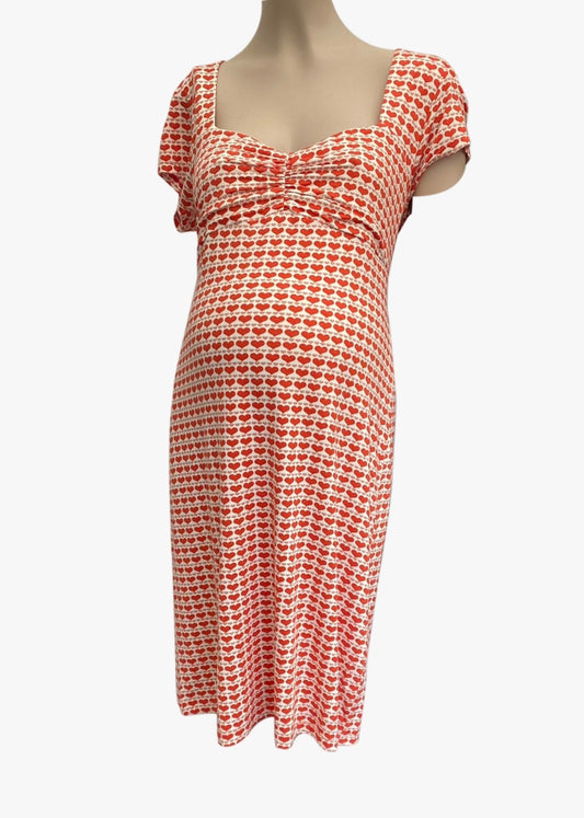 FRAGILE Zwangerschapsjurk - Frown Bustier Dress mini prints