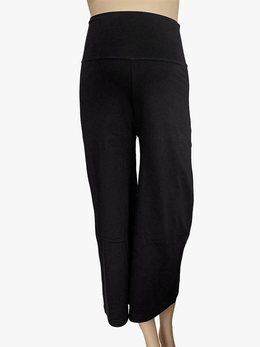WIDE LEGGING 7/8 LENGTE M310P Zwart