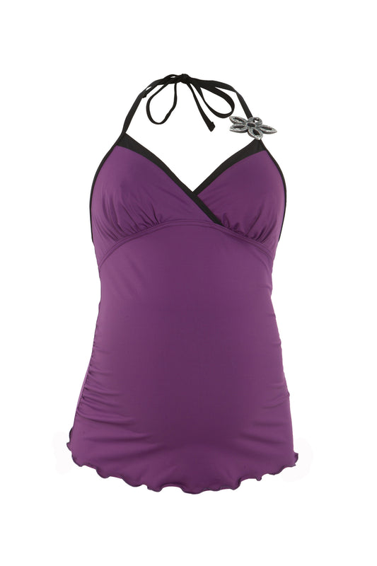 Tankini Bora Violet Cache Coeur